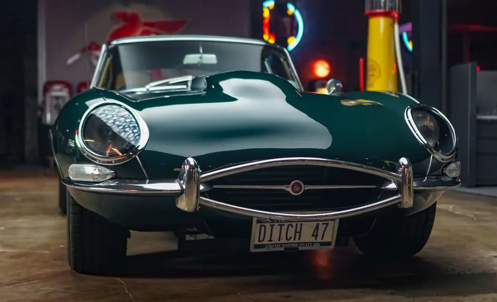 350-Powered 1966 Jaguar XKE Series I Coupe 6-Speed Custom — Sold