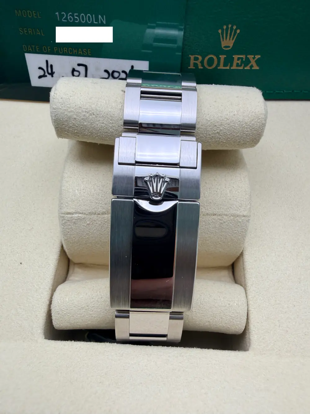 2026 rolex Daytona Panda Watch Ref. 126500LN Full Set — Auction Ended