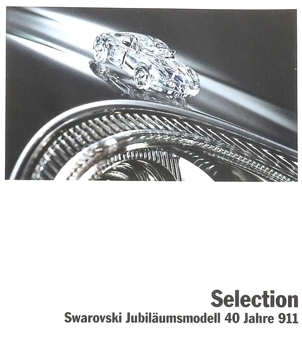 No Reserve Porsche Design Drivers Selection 1:43 Swarovski Limited