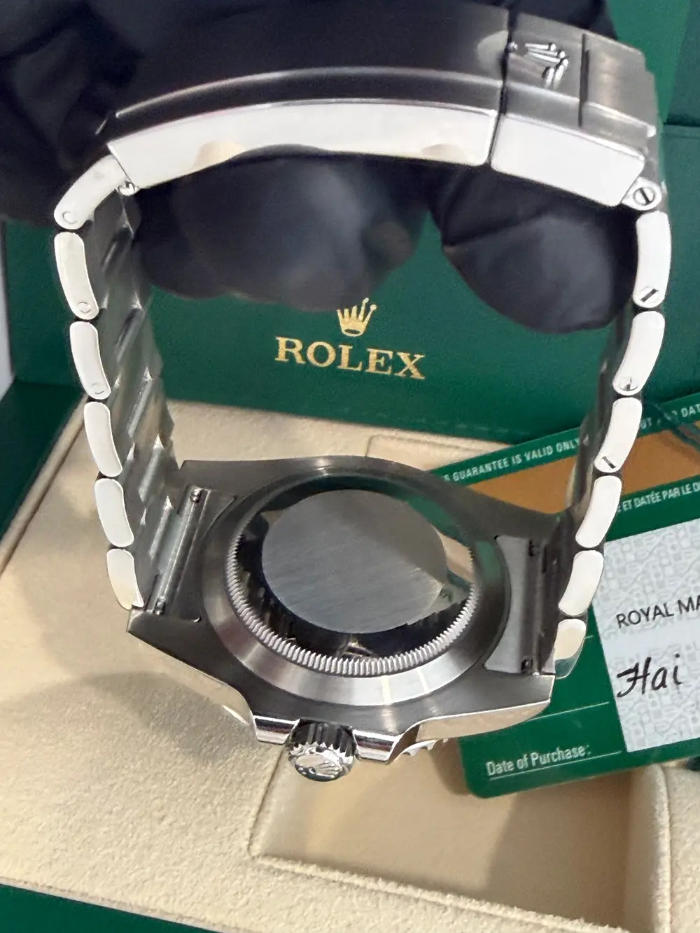 2017 Rolex Subamriner Hulk Watch Ref. 116610LV Full Set Auction