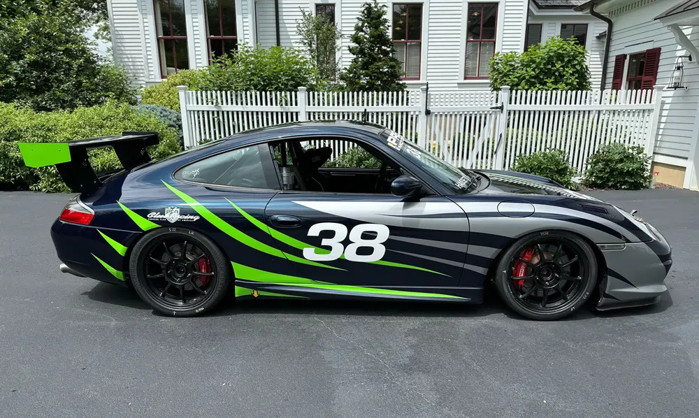 46k-Mile 2003 Porsche 996 Carrera Coupe 6-Speed X51 3.8L Race Car