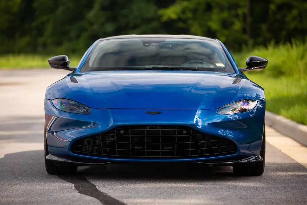 7k-Mile 2022 Aston Martin Vantage V8 Coupe — Auction Ended