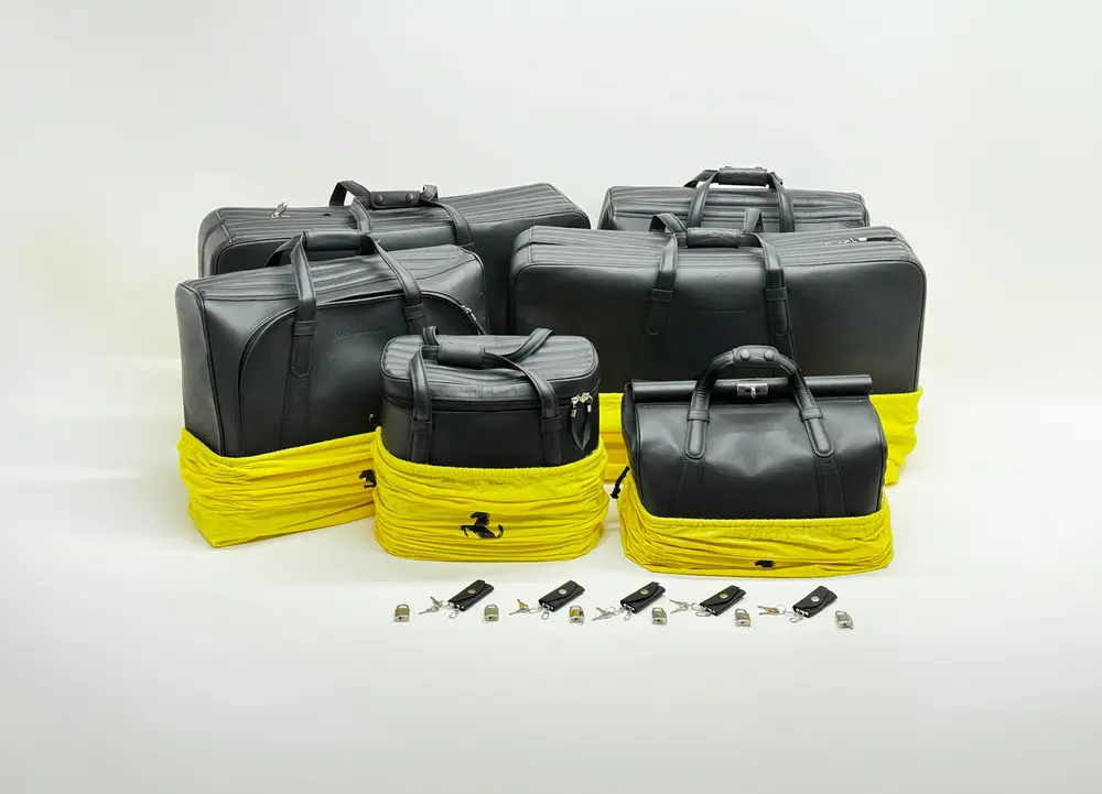 Ferrari 550 Maranello 6-piece Luggage Set by Schedoni — Sold