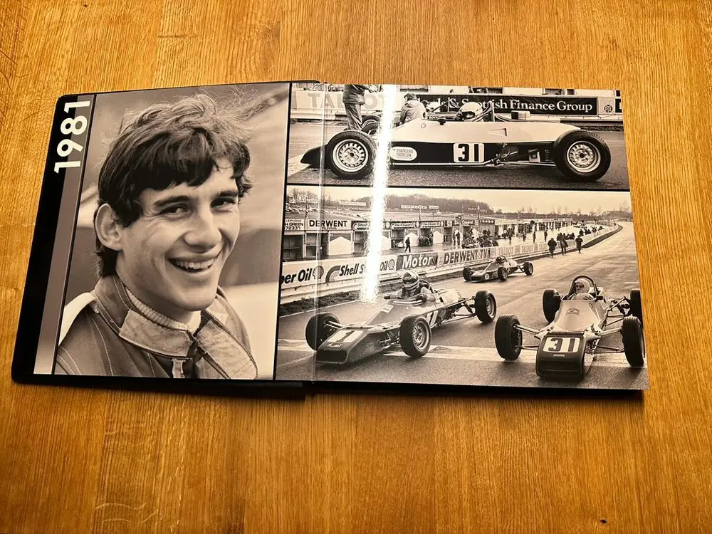 F1 Elite Concept Portfolio Album of Ayrton Senna — Auction Ended