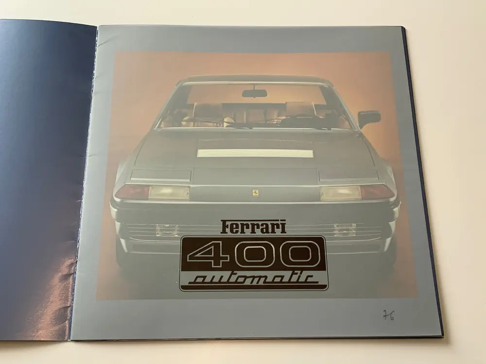 70's/80's Italstyle Ferrari Luggage, Pouch, and Literature