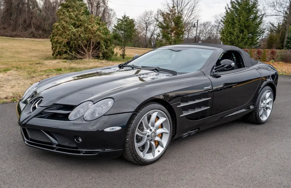 10k-Mile 2008 Mercedes-Benz SLR McLaren Roadster — Auction Ended