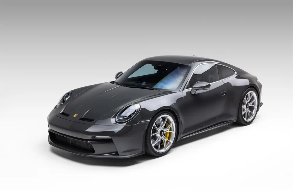 プレ3 PTS Slate Grey 2k-Mile 2022 Porsche 992 GT3 Touring 6-Speed — Sold
