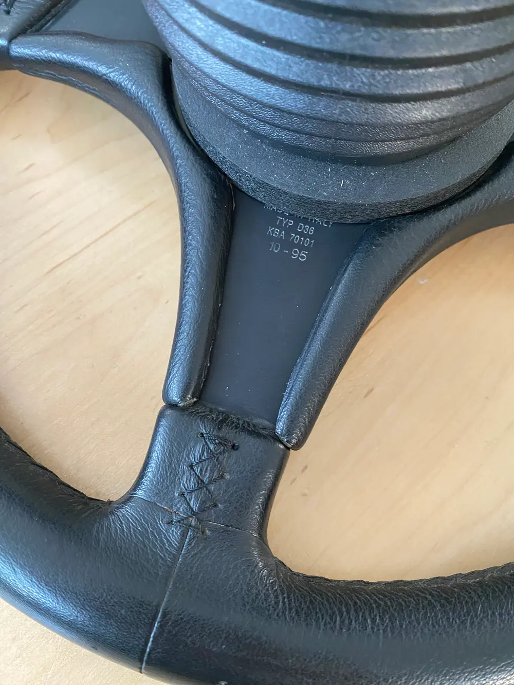Original 1995 993 Carrera RS and GT2 Momo Steering Wheel — Sold