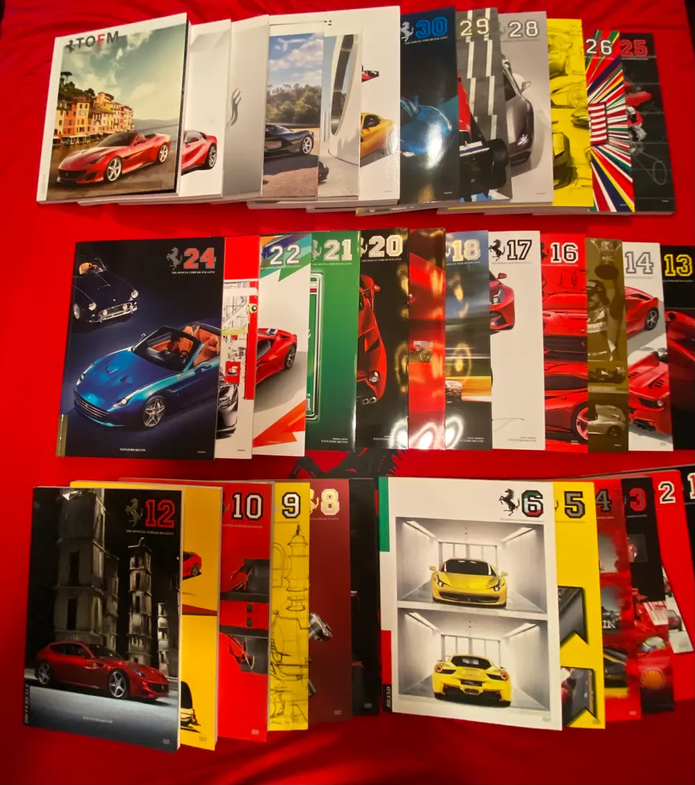 Official Ferrari Magazine Collection Issue Nos.1-36 — Auction Ended