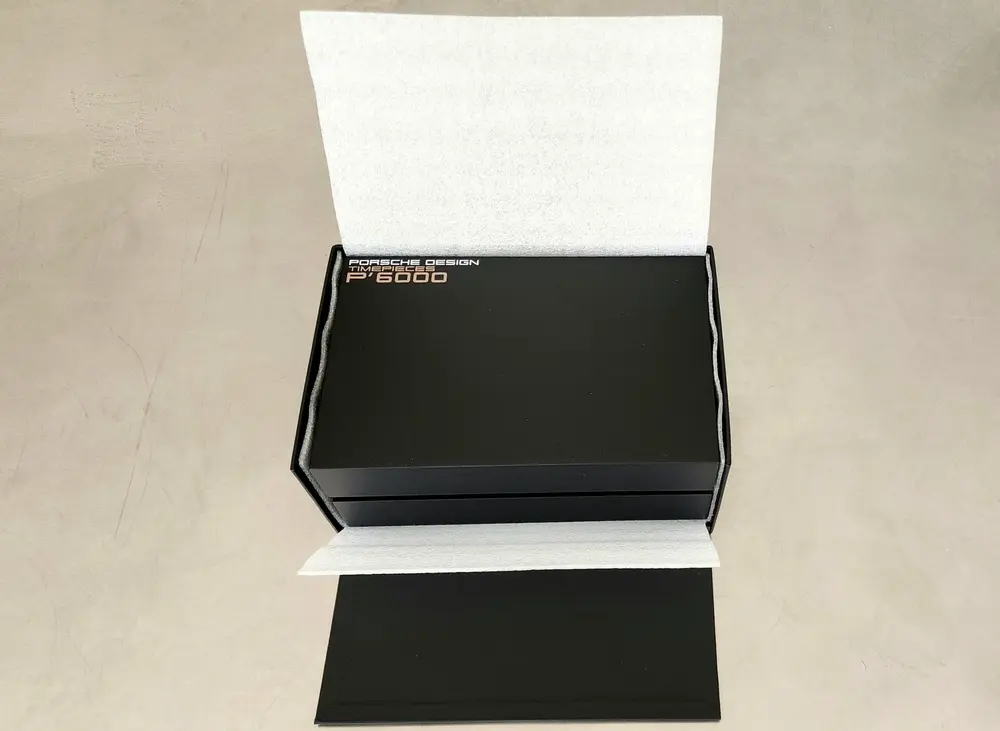 No Reserve Porsche Design P'6620 Dashboard Titanium Chronograph — Sold