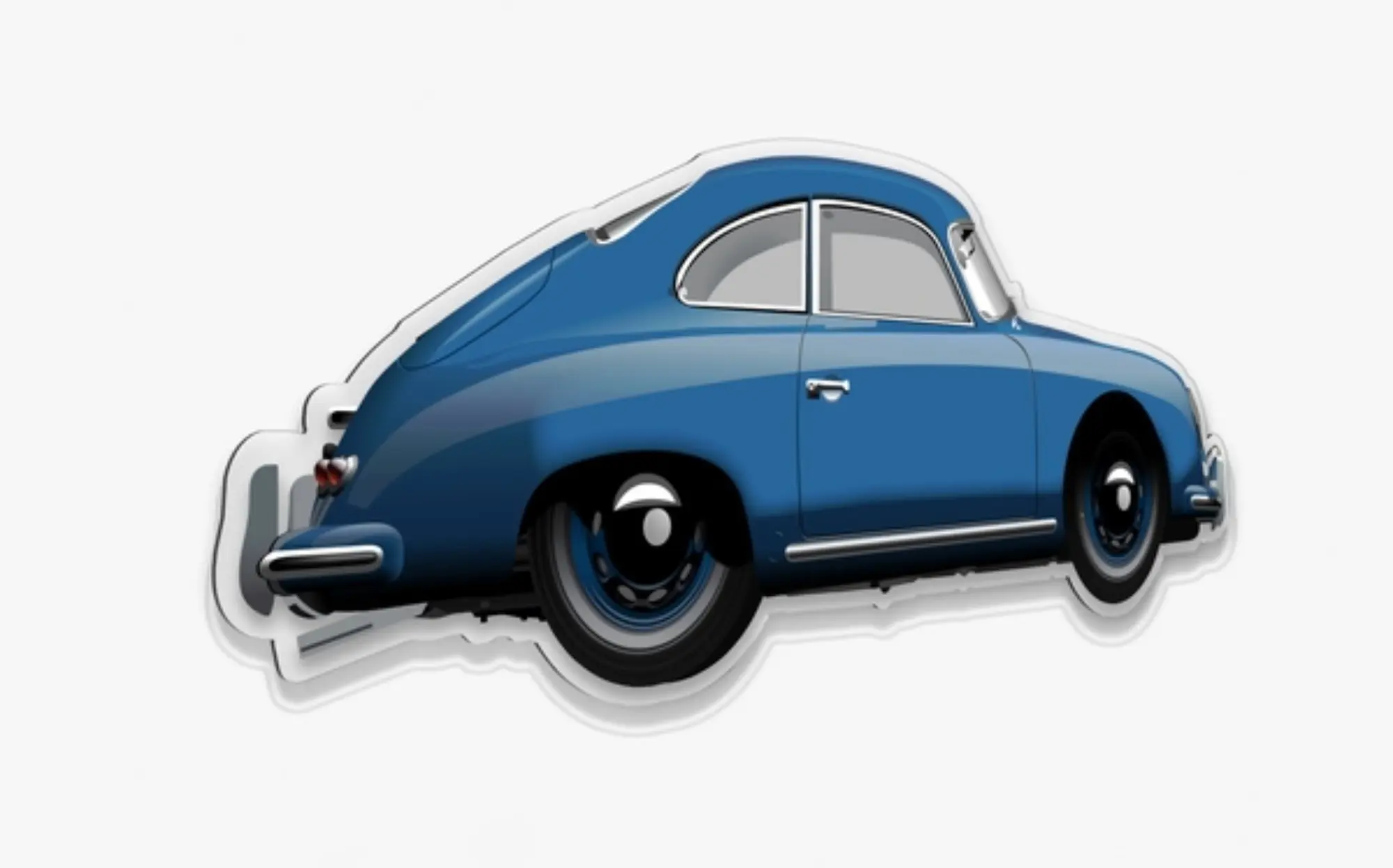 NO RESERVE - Porsche 356 Plexiglass Art (35