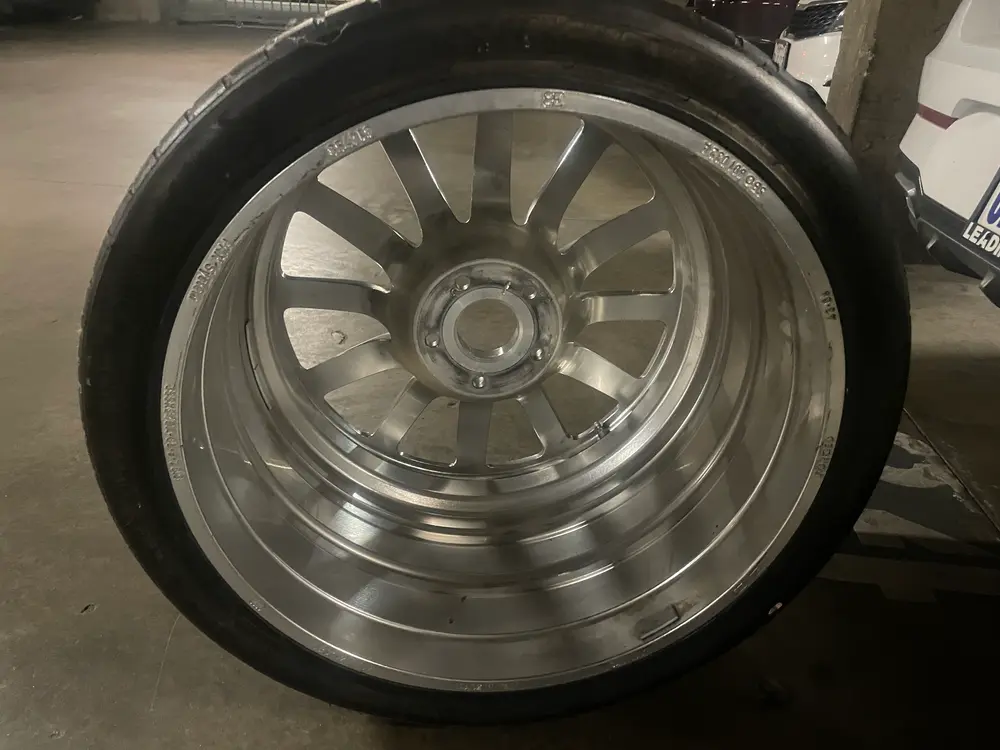 Original Bugatti Veyron Rear Wheel and Tire — Auction Ended