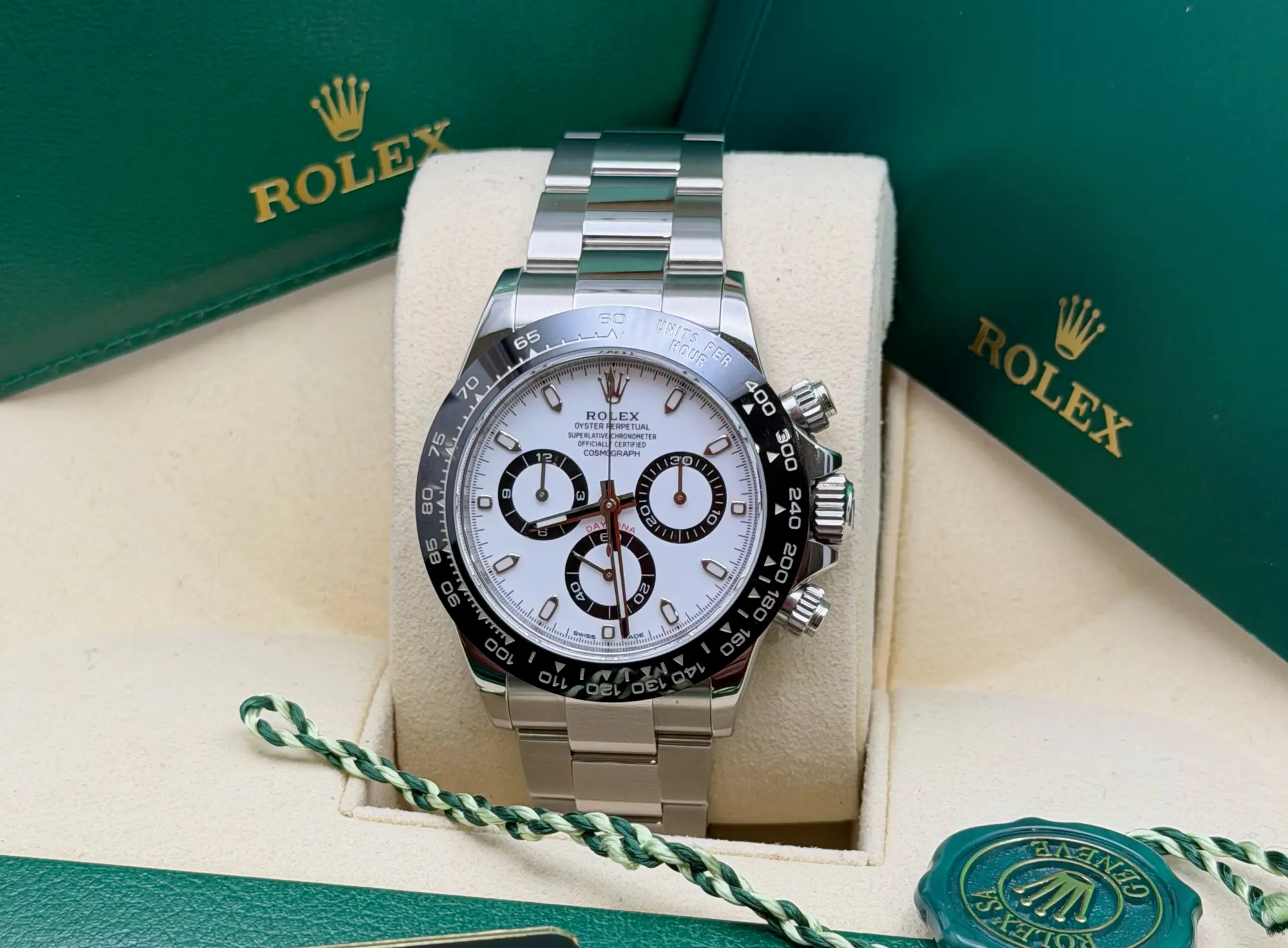2023 Rolex Daytona Panda Watch Ref. 116500LN Full Set — Auction Ended