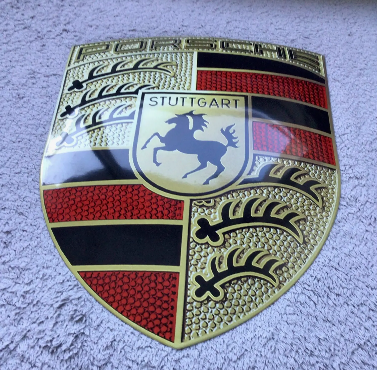 Authentic Porsche Design Drivers Selection Enamel Porsche Crest