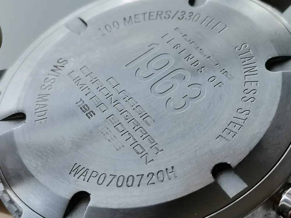 ブッチページ No Reserve Porsche 1963 Legends Limited Classic Chronograph Watch