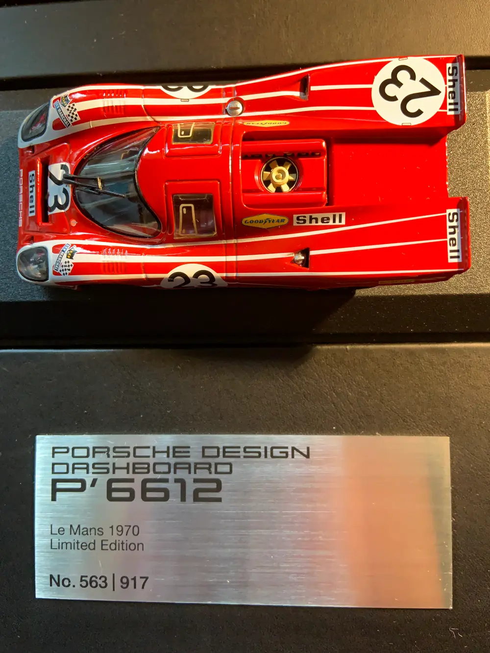 Porsche Design P'6612 Dashboard Le Mans 1970 Limited Edition
