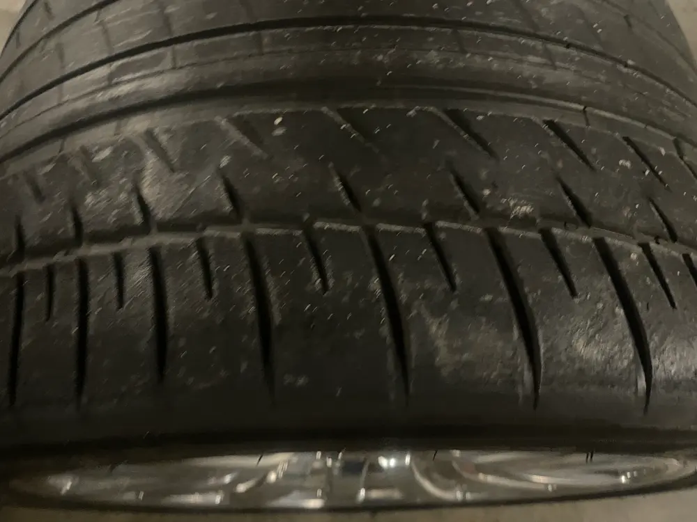 Original Bugatti Veyron Rear Wheel and Tire — Auction Ended