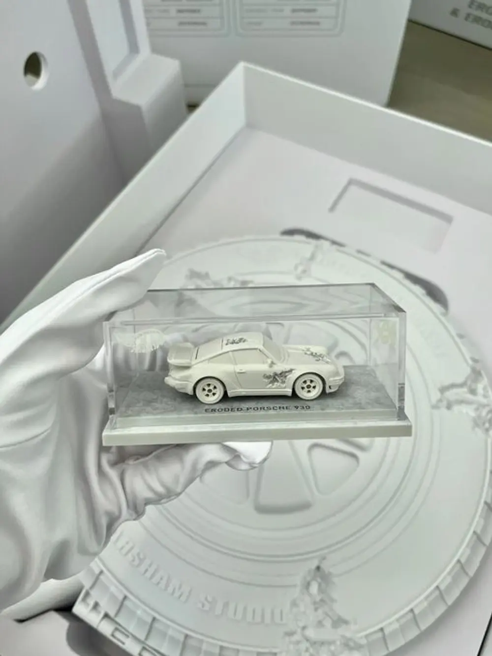 No Reserve Hot Wheels x Daniel Arsham Eroded Porsche 930 and Rally