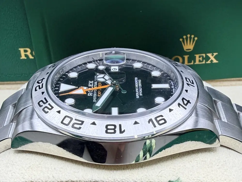 2024 Rolex Explorer 2 Black Dial Watch Ref 226570 Full Set