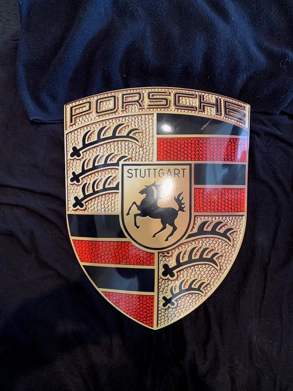 Authentic Enamel Porsche Crest (12