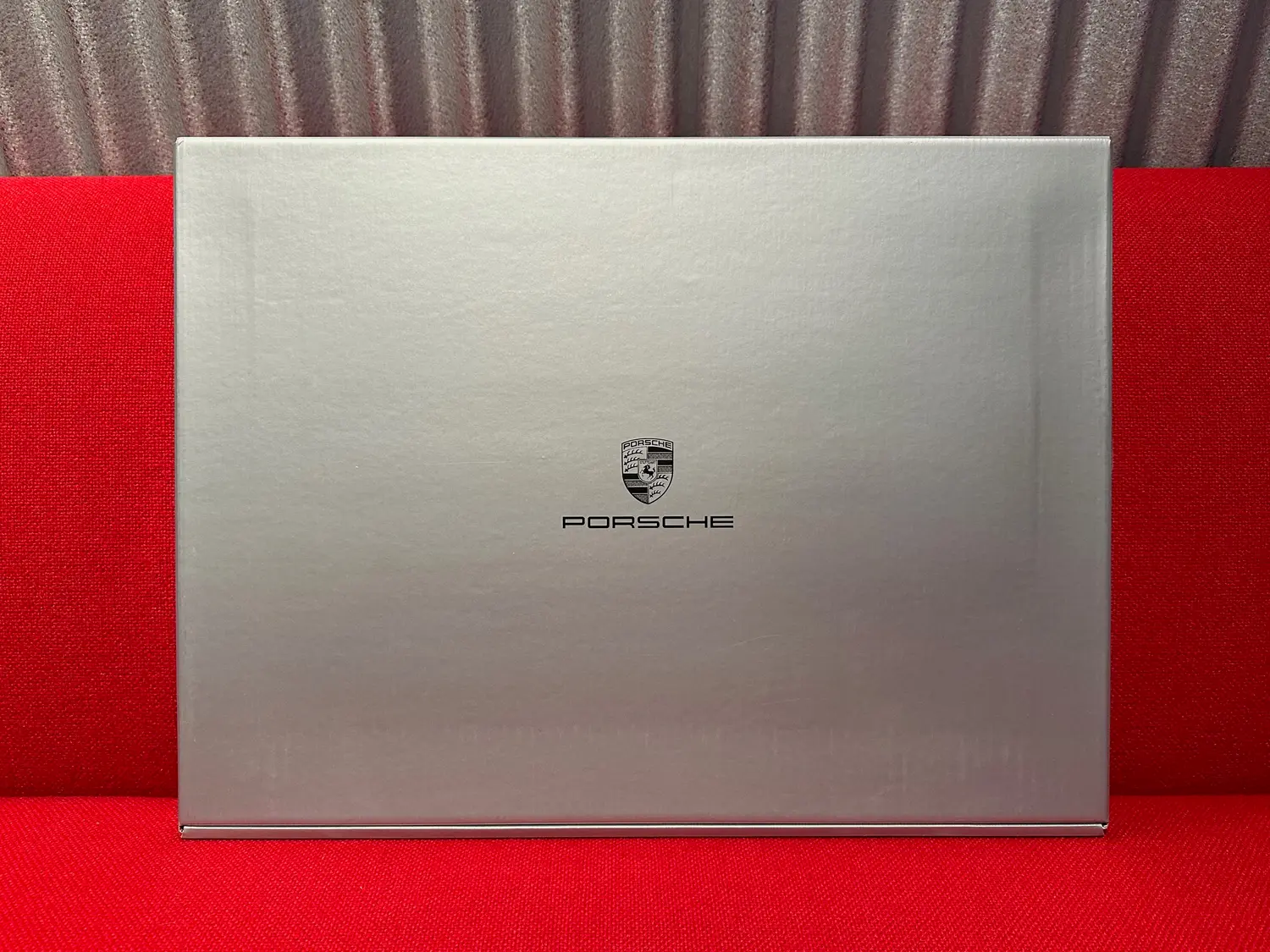 No Reserve Enamel Porsche 911 Turbo Perpetual Calendar w/Original Box