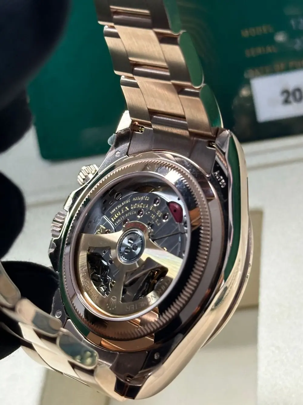 2025 Rolex Daytona Everose Le Mans Watch Ref. 126525LN Full Set