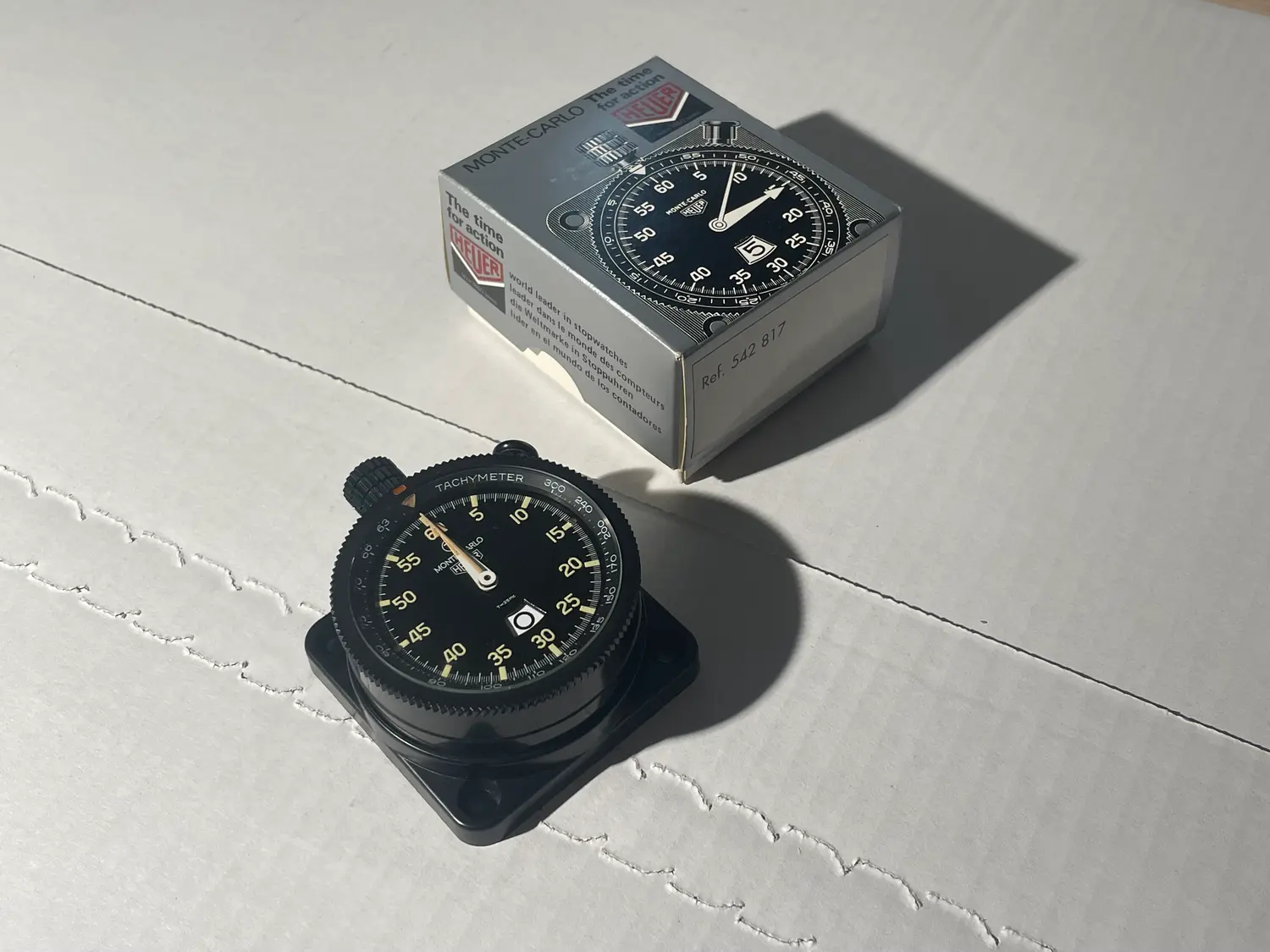 TAG Heuer Monte-Carlo Dash Timer — Sold | PCARMARKET
