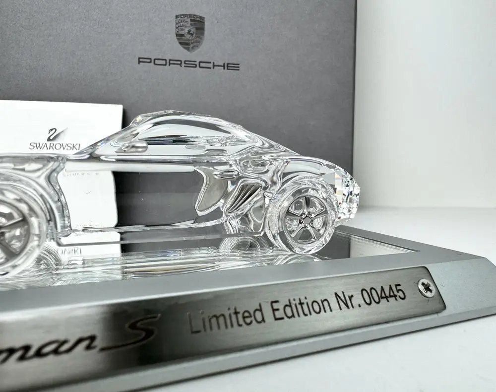 No Reserve Porsche Design Drivers Selection 1:43 Swarovski Crystal
