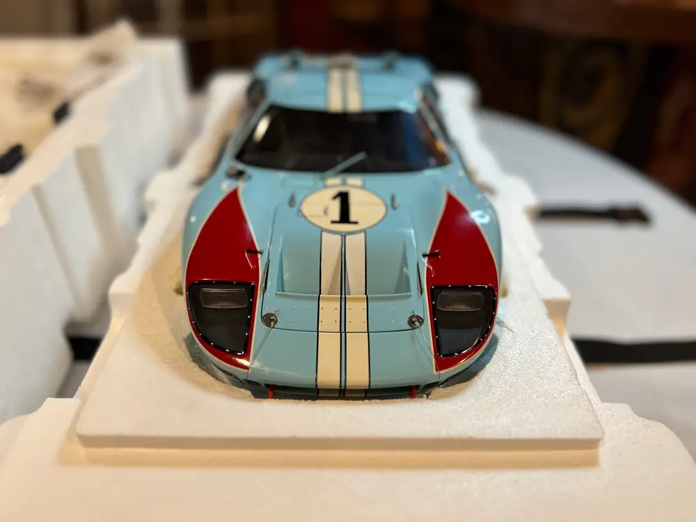 No Reserve Exoto 1966 Ford GT40 MKII #1 LeMans 24 hour 1:10 Replica