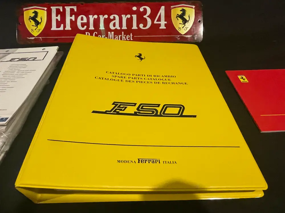 Ferrari Vintage Authentic Literature Collection & Enzo Ferrari