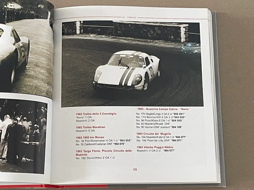 Original Porsche 904 Carrera GTS English Literature Collection