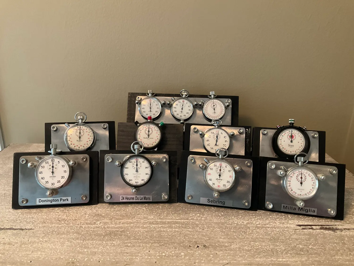 No Reserve Collection of 11 Vintage Stopwatches (60s-80s) — Sold