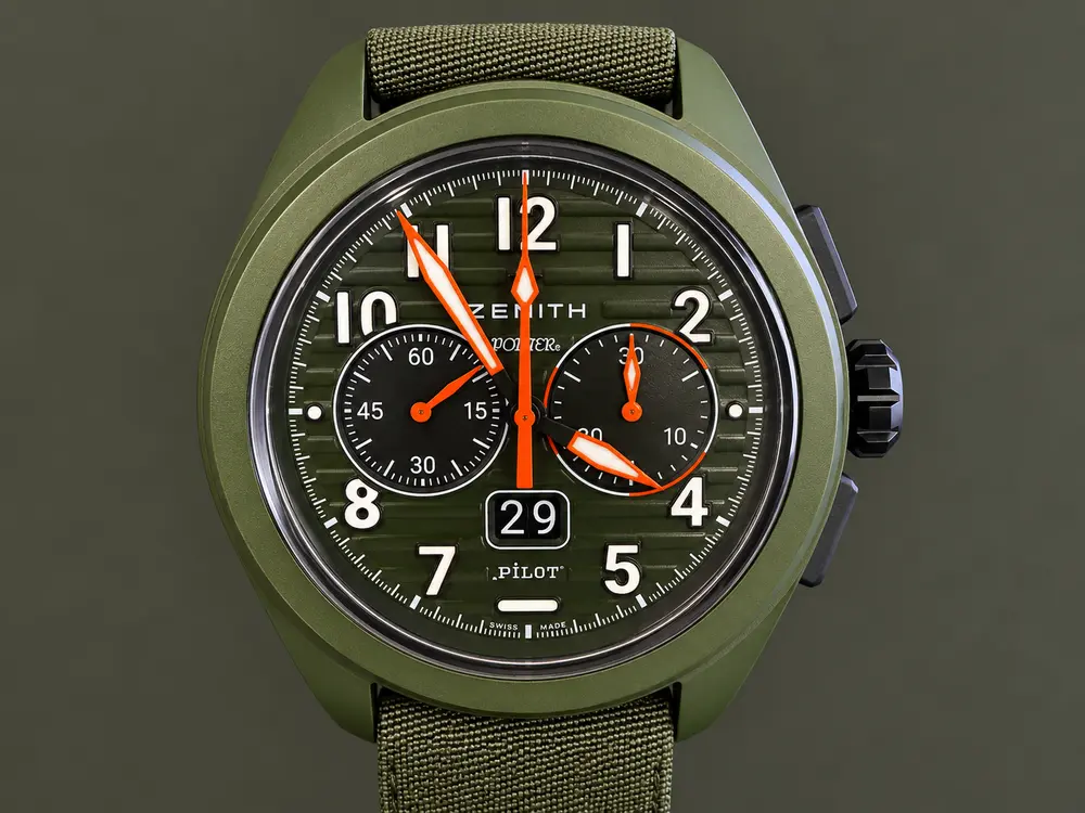 24-Hour Auction: New 2026 Zenith Pilot Type 20 Big Date Flyback