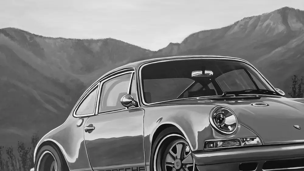 Singer Porsche アート No Reserve 