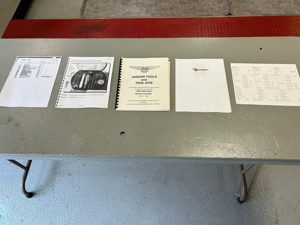 Jaguar Mk2 Tool Kit Package — Auction Ended | PCARMARKET