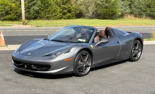 5,500-Mile 2012 Ferrari 458 Spider
