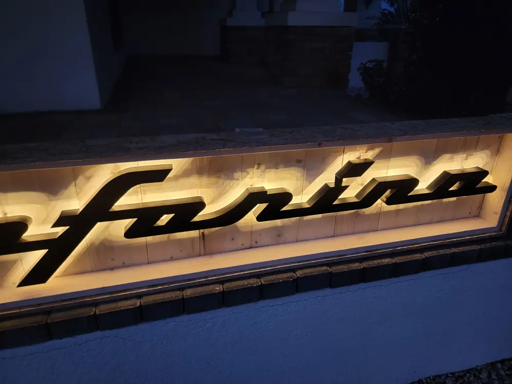 Illuminated Pininfarina Sign — Auction Ended | PCARMARKET