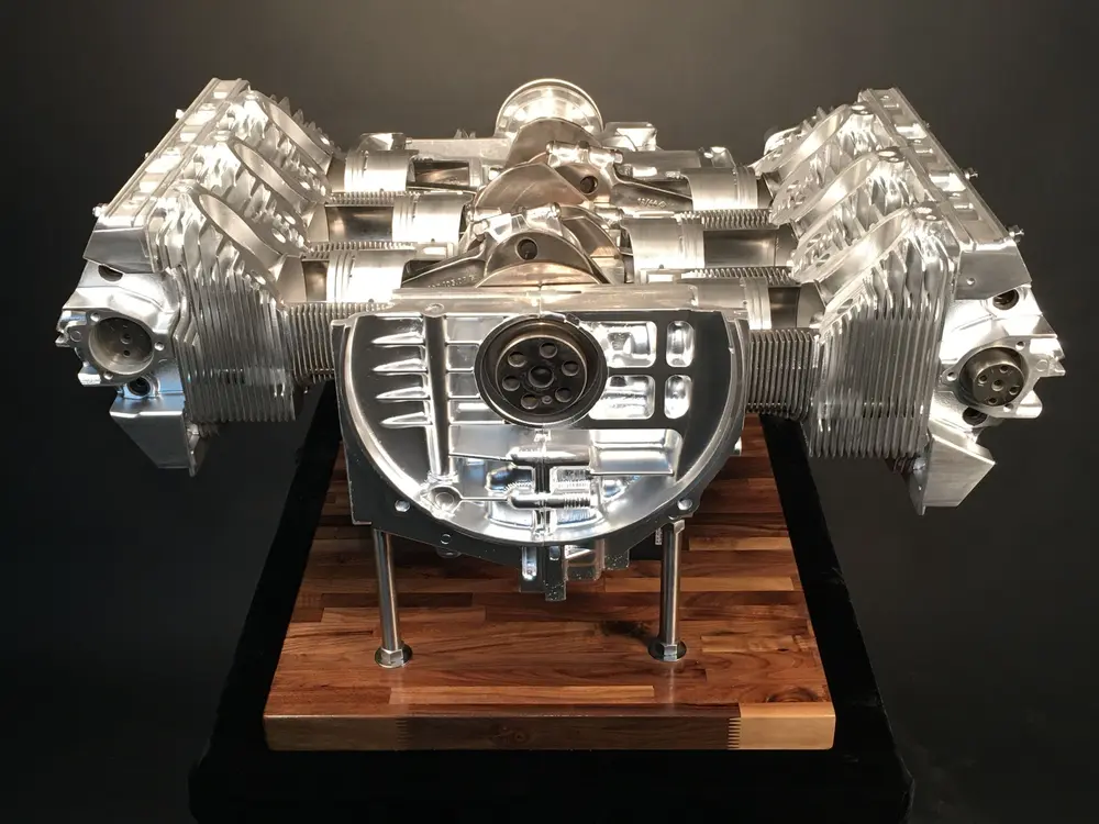Porsche 911T Kinetic Display Table by Greg Stirling — Sold