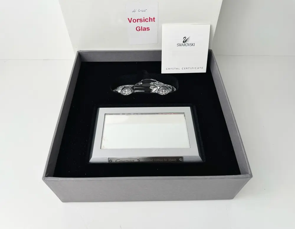 No Reserve Porsche Design Drivers Selection 1:43 Swarovski Crystal