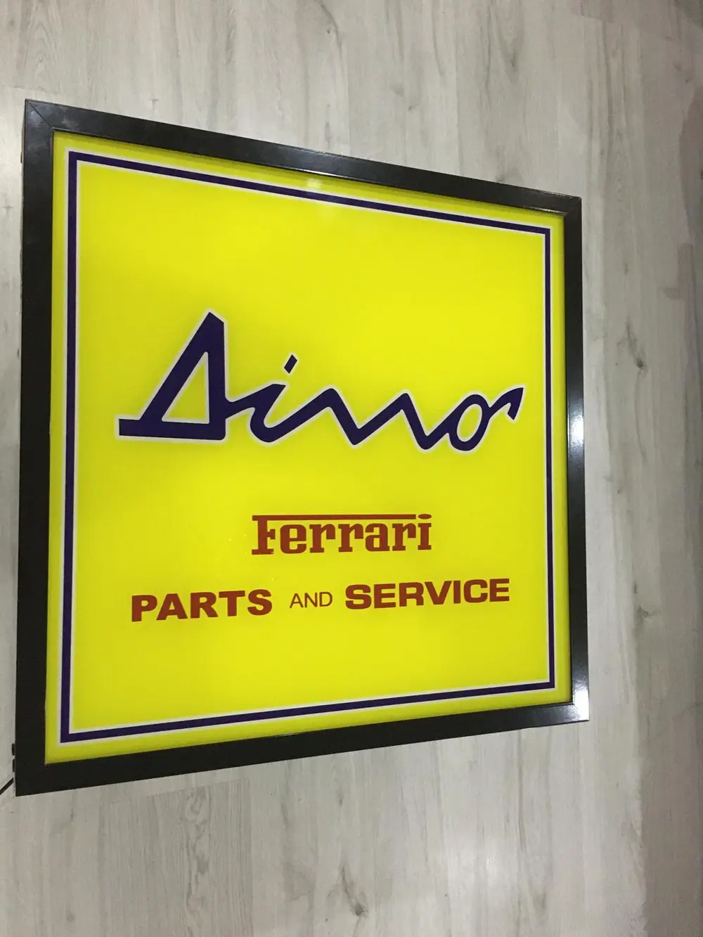 お値下げ！　ほぼ新品　Dino SERVICE 看板 No Reserve Dino Ferrari Parts and Service Style Sign — Sold