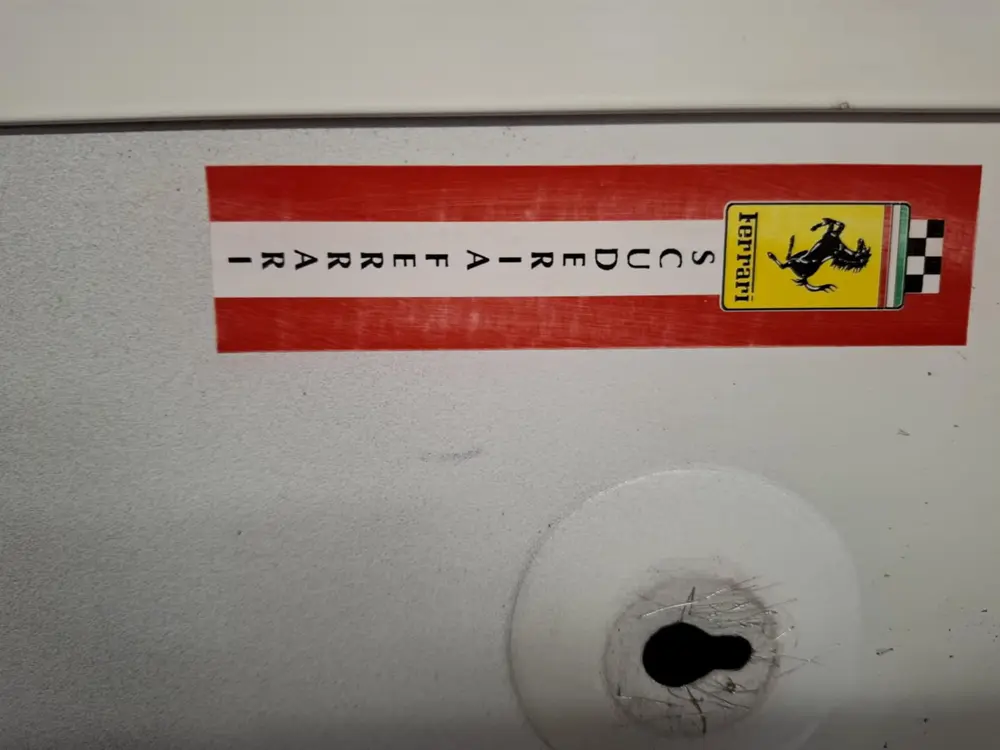 No Reserve Illuminated Ferrari Sign — Sold | PCARMARKET