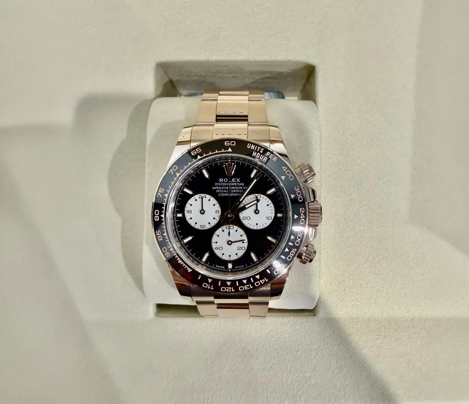 New 2026 Rolex Daytona LeMans Everose Watch Ref 126525LN Full Set