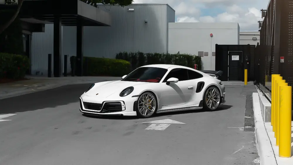 6k-Mile 2022 Porsche 992 Turbo S Coupe TechArt Modified
