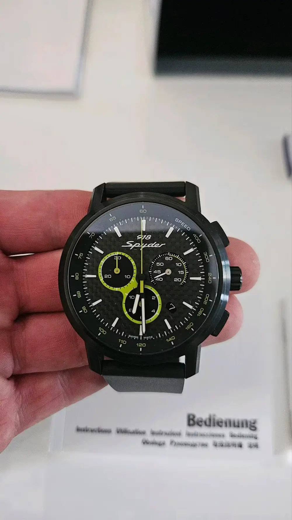 No Reserve Porsche Classic 918 Spyder Chronograph Limited Edition