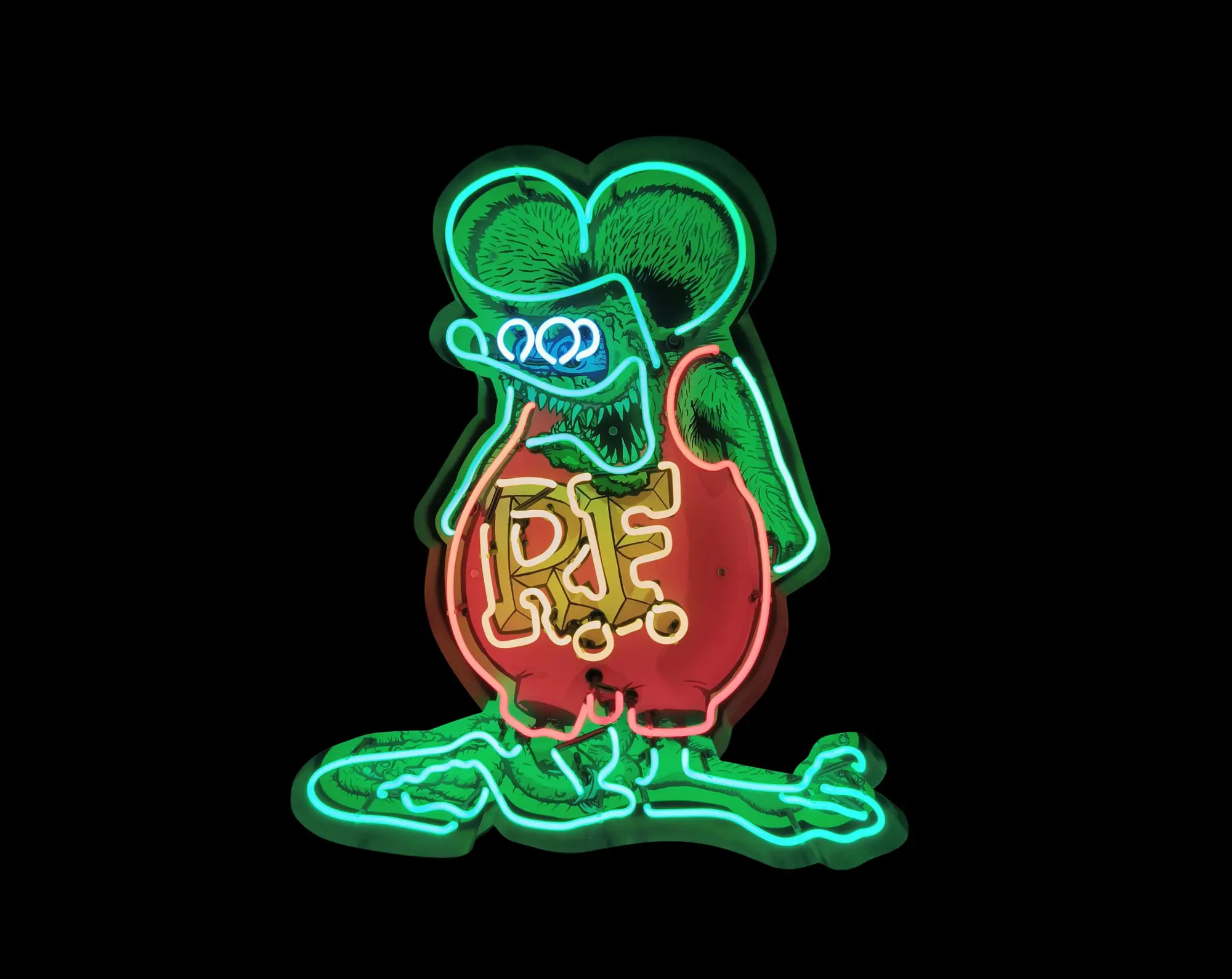 Rat Fink Neon Sign — Auction Ended | PCARMARKET