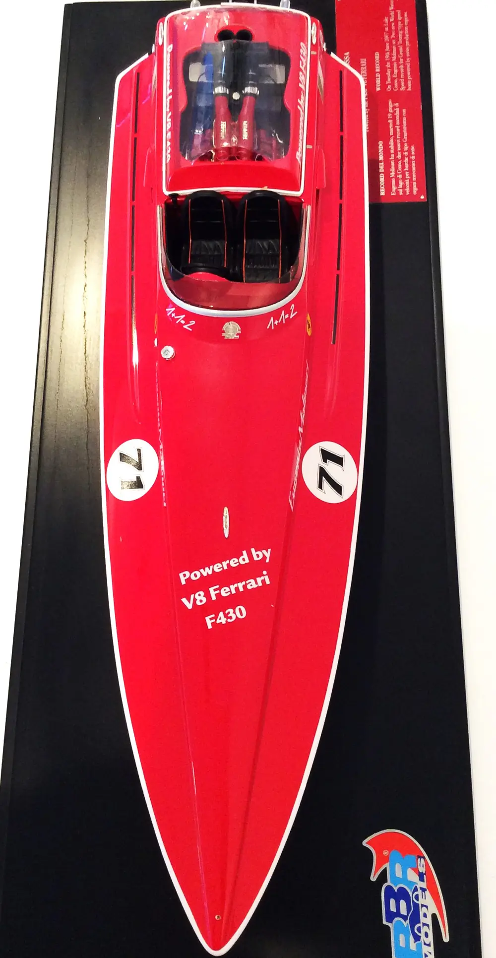 BBR Ferrari F430 Boat — Sold | PCARMARKET