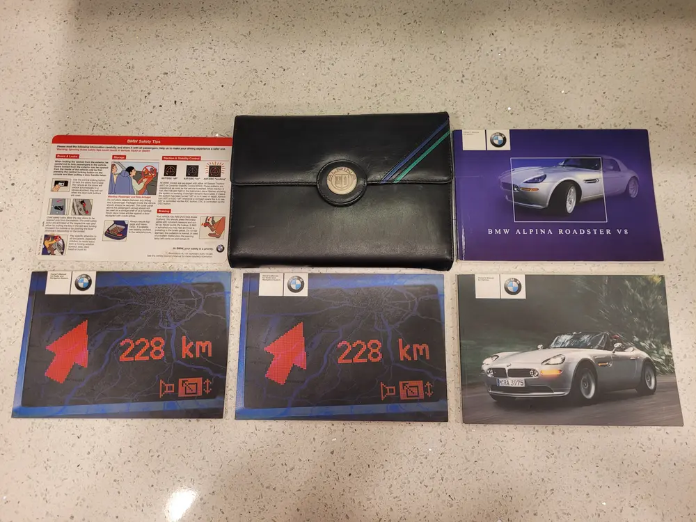 【美品/レア】 CE Owner's Manual cavempt BMW Z8 Alpina Owner Manual and Alpina Case — Auction Ended