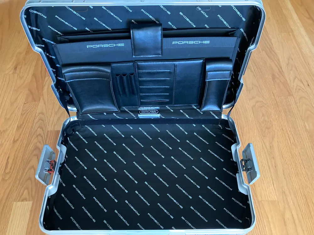Rimowa x Porsche Vintage Aluminum Suitcase — Sold | PCARMARKET