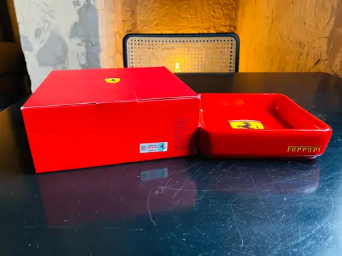Collection of 9 vintage Ferrari & Marlboro Ashtrays — Sold