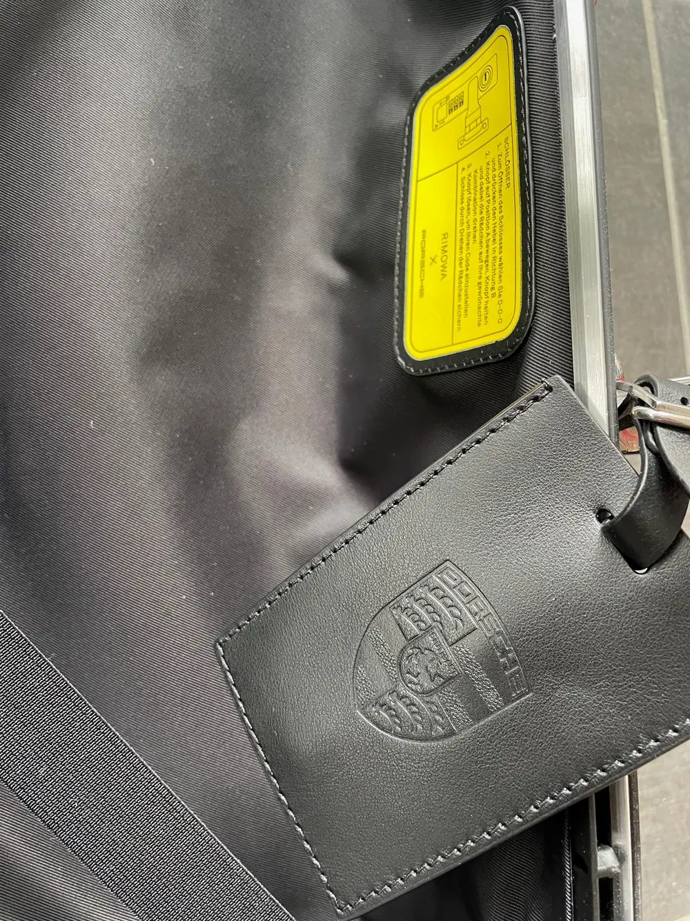 Limited Edition Rimowa x Porsche Hand Carry Pepita Case #841/911